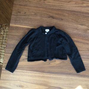 Gymboree 5t black cardigan